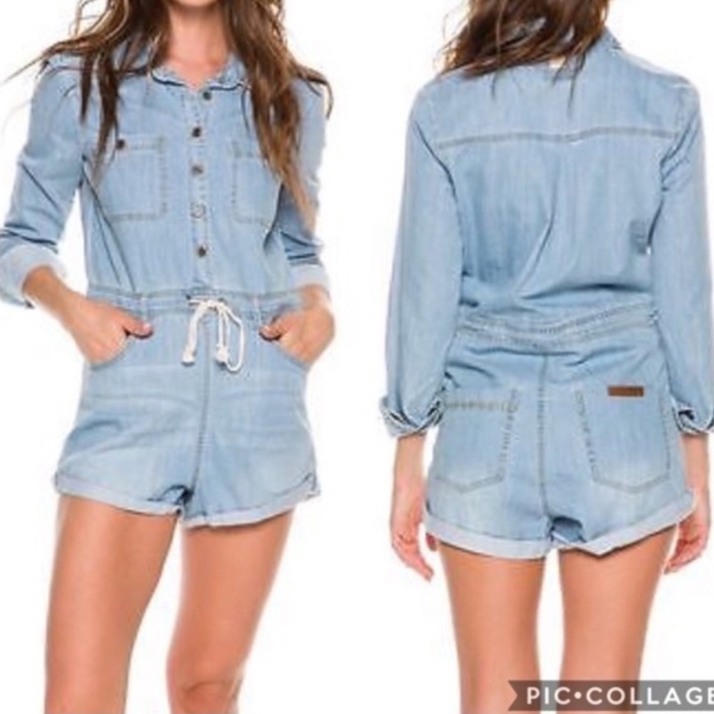 Billabong denim romper
